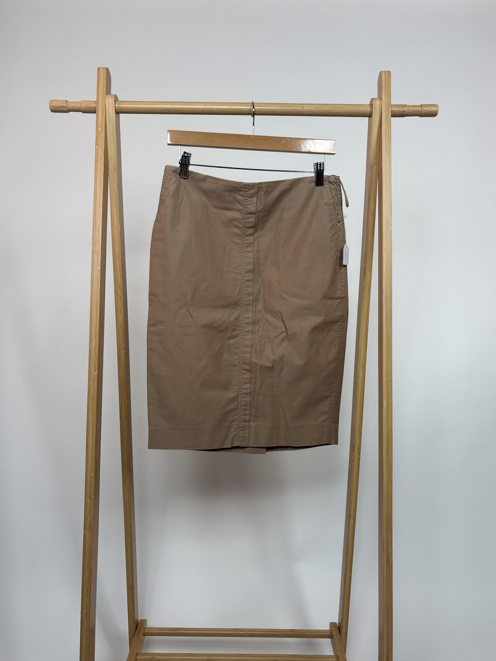 PF-1362 Yves Saint Laurent Khaki Pencil Skirt